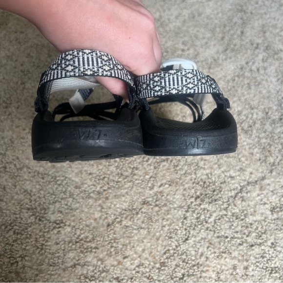 Chaco Black and White Sandals - Picture 5 of 9